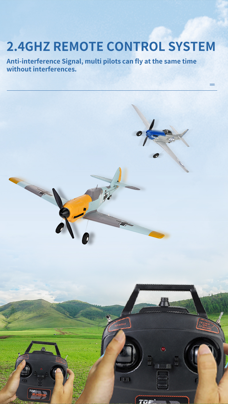 TOP-RC-HOBBY-Mini-BF109-450mm-Spannweite-24GHz-4CH-EPP-6-Achsen-Gyro-One-Key-U-Turn-Aerobatic-Scaled-1970527-6